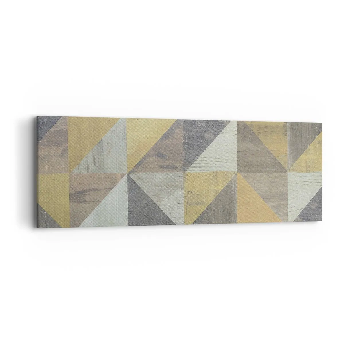 Obraz na płótnie - Pod kątem trójkąta - 90x30 cm