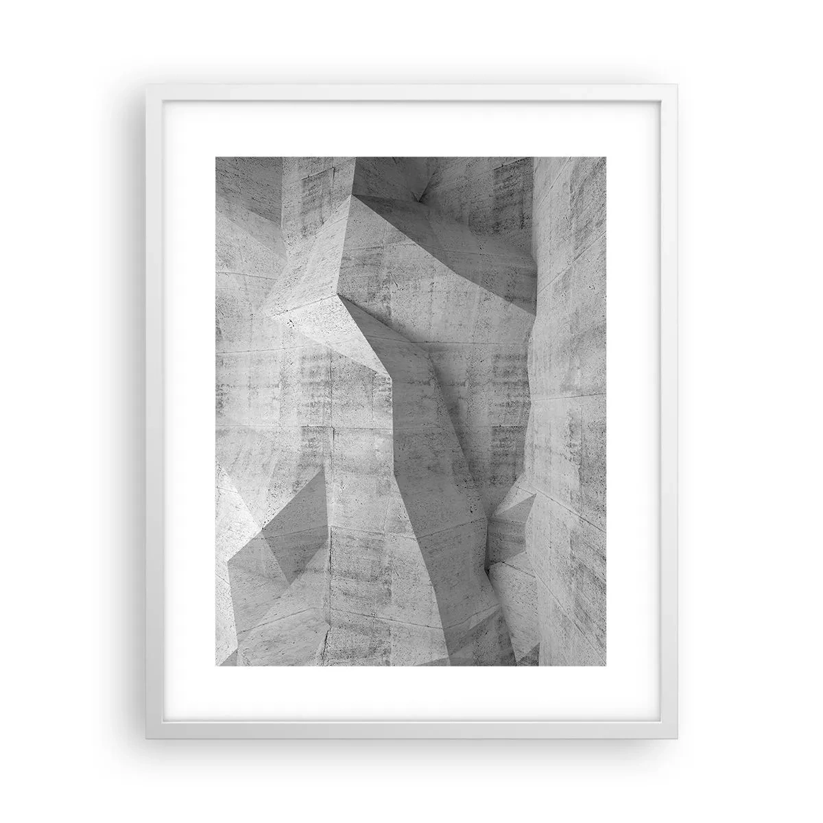 Plakat w białej ramie - Prawdziwe wyzwanie - 40x50 cm