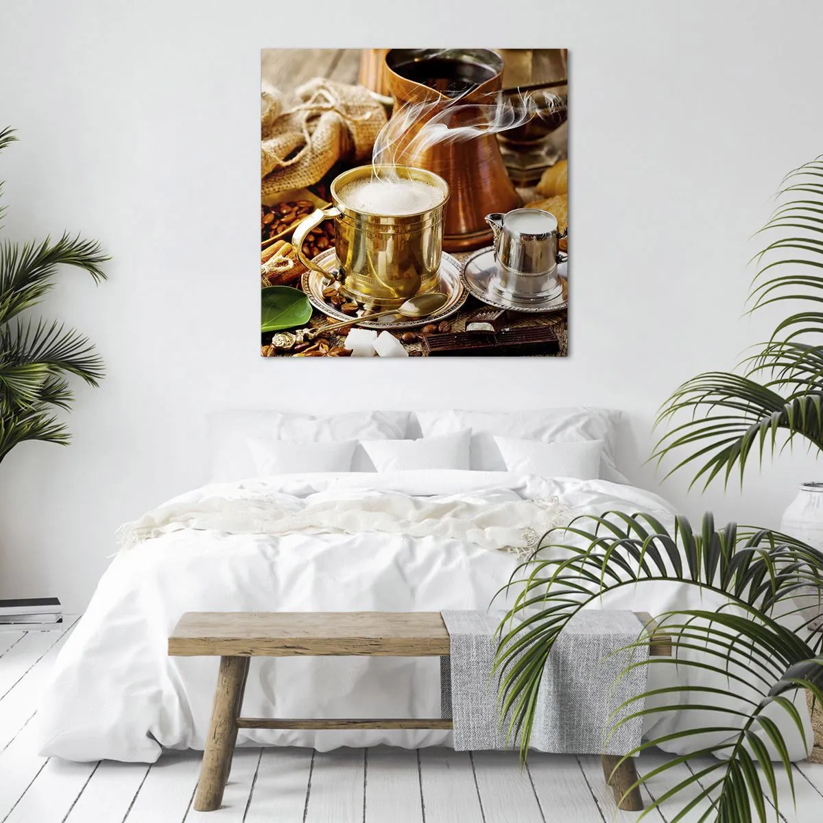 Obraz na płótnie - Miłego dnia! - 50x50 cm