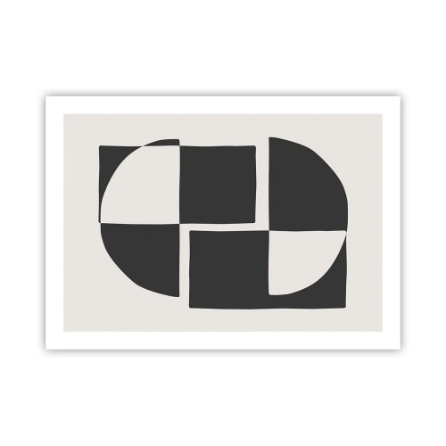 Plakat - Antyteza – synteza - 70x50 cm