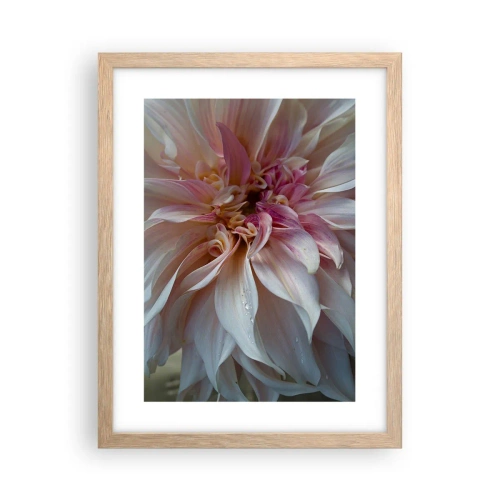 Plakat w ramie jasny dąb - Kwitnąca świeżość - 30x40 cm