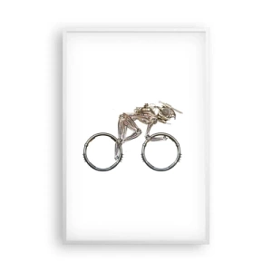 Plakat w białej ramie - Wspaniała maszyna - 61x91 cm