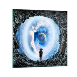 Obraz na szkle - Już niedaleko do domu - 60x60 cm