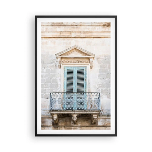 Plakat w czarnej ramie - Niepowtarzalny urok Italii - 61x91 cm