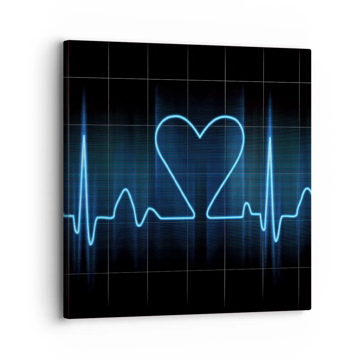 Obraz na płótnie - W rytmie serca - 30x30 cm