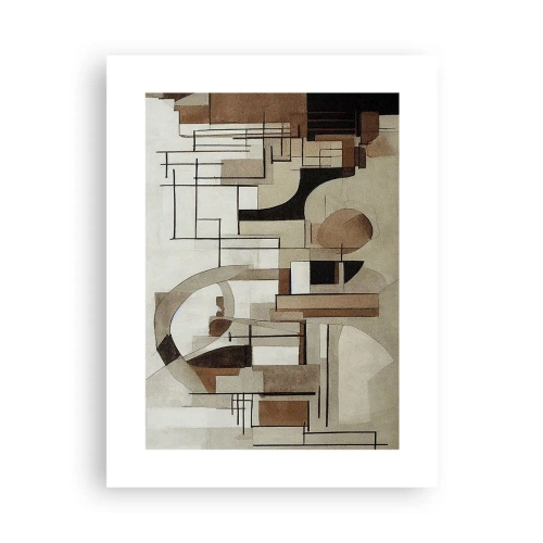 Plakat - Pejzaż miejski 2.0 - 30x40 cm