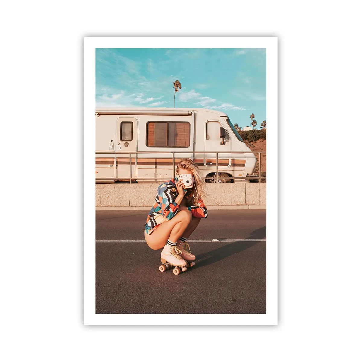 Plakat - Uśmiech, proszę! - 61x91 cm