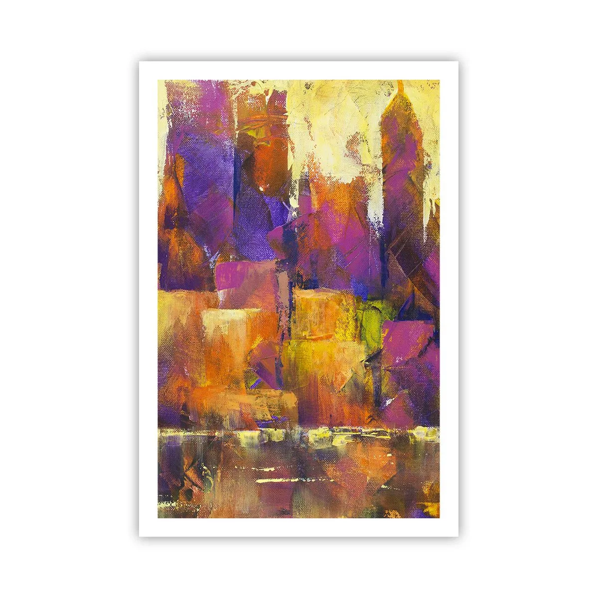 Plakat - Kompozycja metropolitalna - 61x91 cm