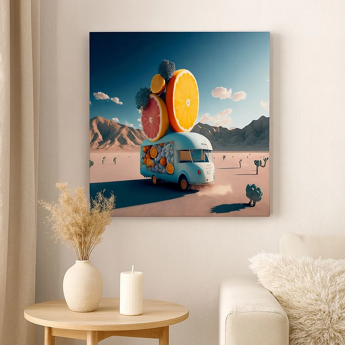 Obraz na płótnie - Smak wakacji - 30x30 cm