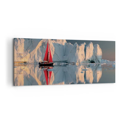 Obraz na płótnie - Na krańcu świata - 100x40 cm