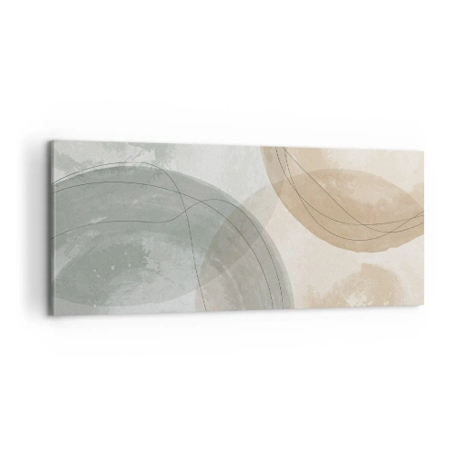 Obraz na płótnie - Przenikanie światów - 100x40 cm