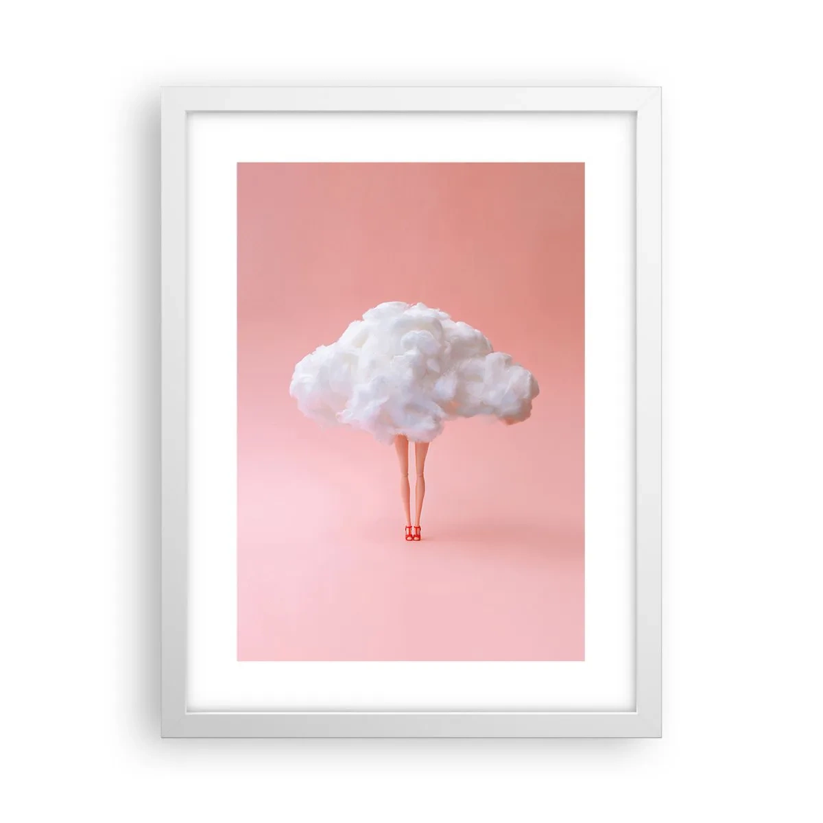 Plakat w białej ramie - Słodka obietnica - 30x40 cm