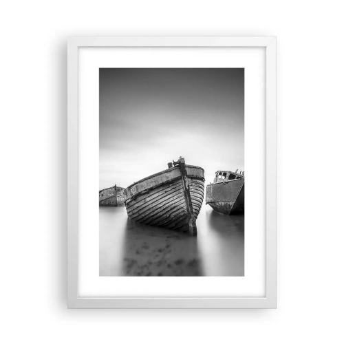 Plakat w białej ramie - Już tylko wspomnienia… - 30x40 cm