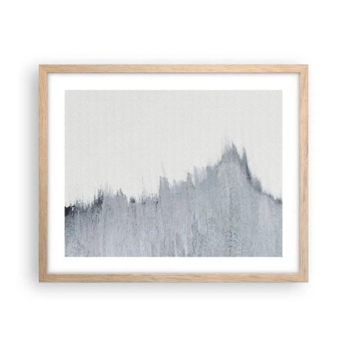 Plakat w ramie jasny dąb - Tajemniczy zapis - 50x40 cm