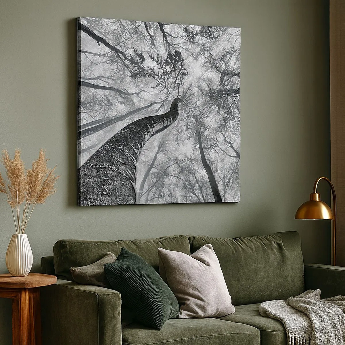 Obraz na płótnie - Wyścig do światła - 30x30 cm