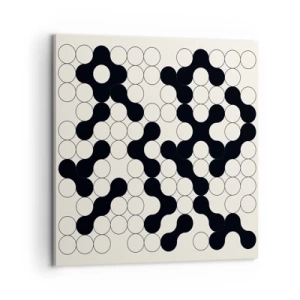 Obraz na płótnie - Chińska gra – wariacja - 60x60 cm