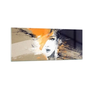 Obraz na szkle - I staje się światło - 100x40 cm