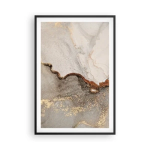 Plakat w czarnej ramie - Na granicy barw - 61x91 cm