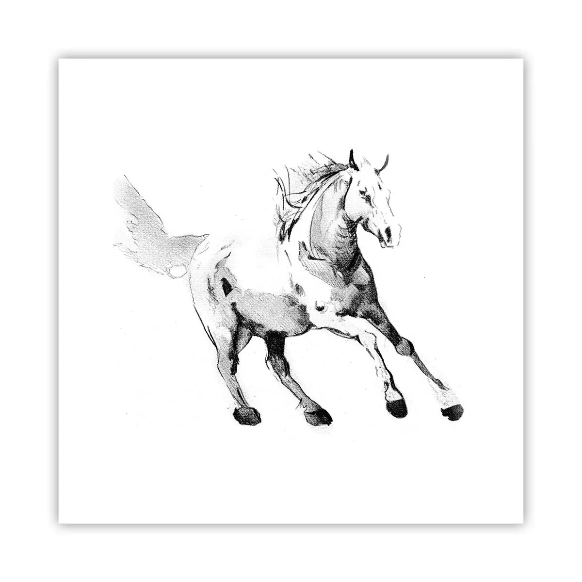Plakat - Nieujarzmiona dusza - 30x30 cm
