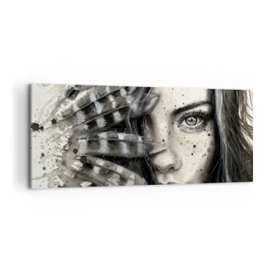 Obraz na płótnie - Dzika piękność - 100x40 cm