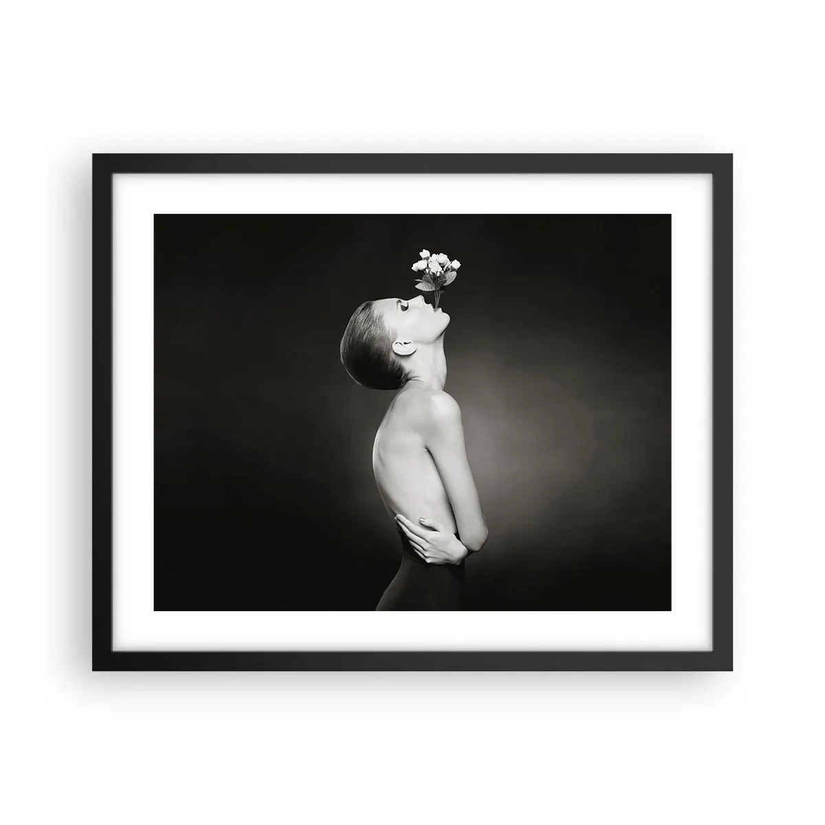 Plakat w czarnej ramie - Ekscentryczna elegancja - 50x40 cm