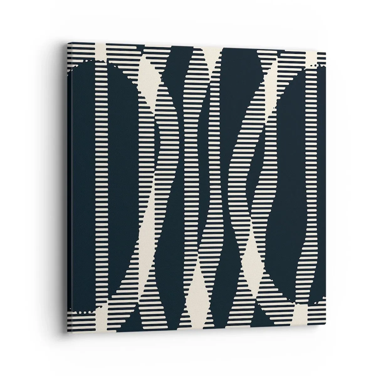 Obraz na płótnie - Próba przełamania ciemności - 40x40 cm