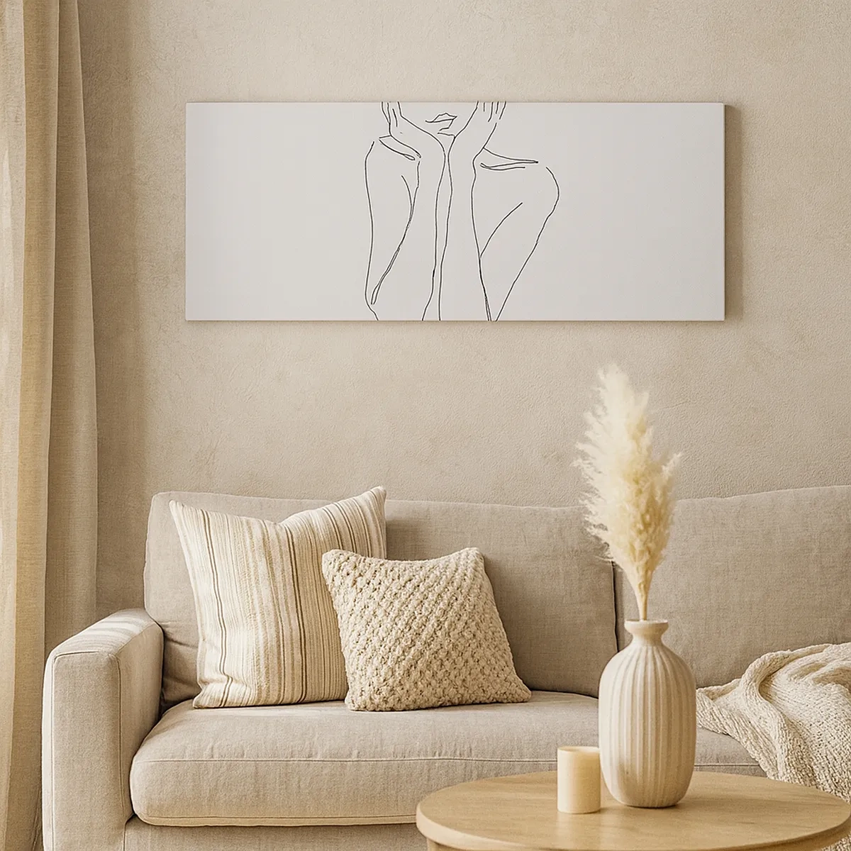 Obraz na płótnie - O czym marzą dziewczyny - 30x30 cm