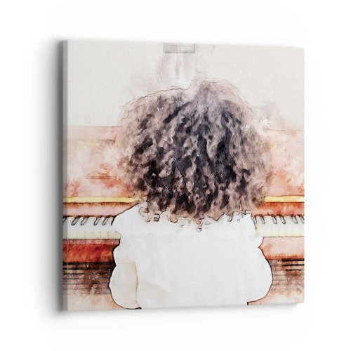 Obraz na płótnie - W nowym świecie - 40x40 cm