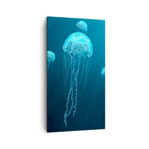 Obraz na płótnie - Oceaniczny taniec - 45x80 cm