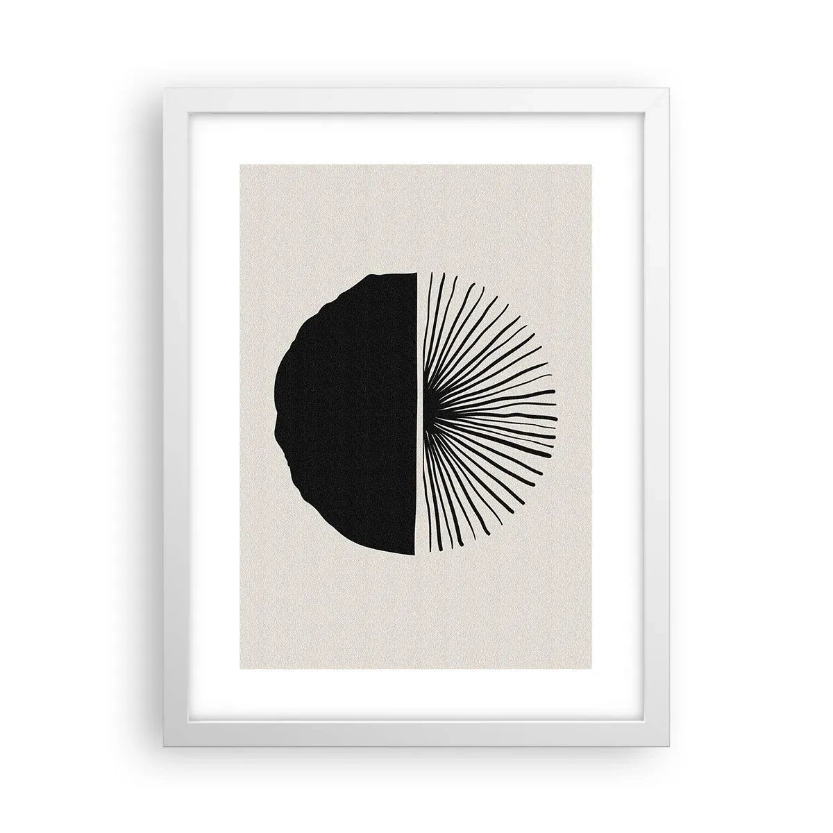 Plakat w białej ramie - Wachlarz możliwości - 30x40 cm