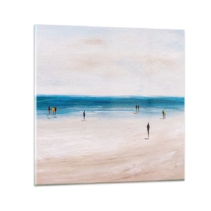 Obraz na szkle - Naturalna potrzeba - 60x60 cm