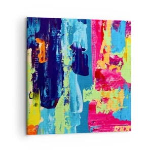Obraz na płótnie - Życie jest piękne! - 50x50 cm