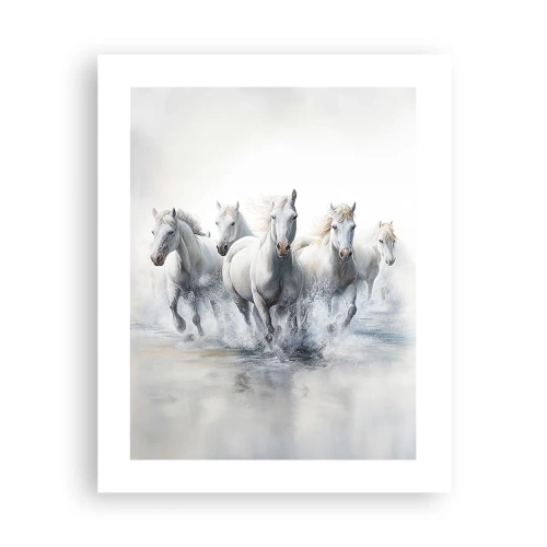 Plakat - Biała magia - 40x50 cm