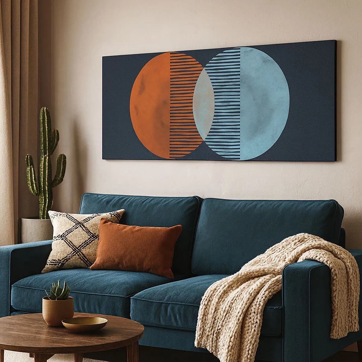 Obraz na płótnie - Astronomiczna fantazja - 100x40 cm