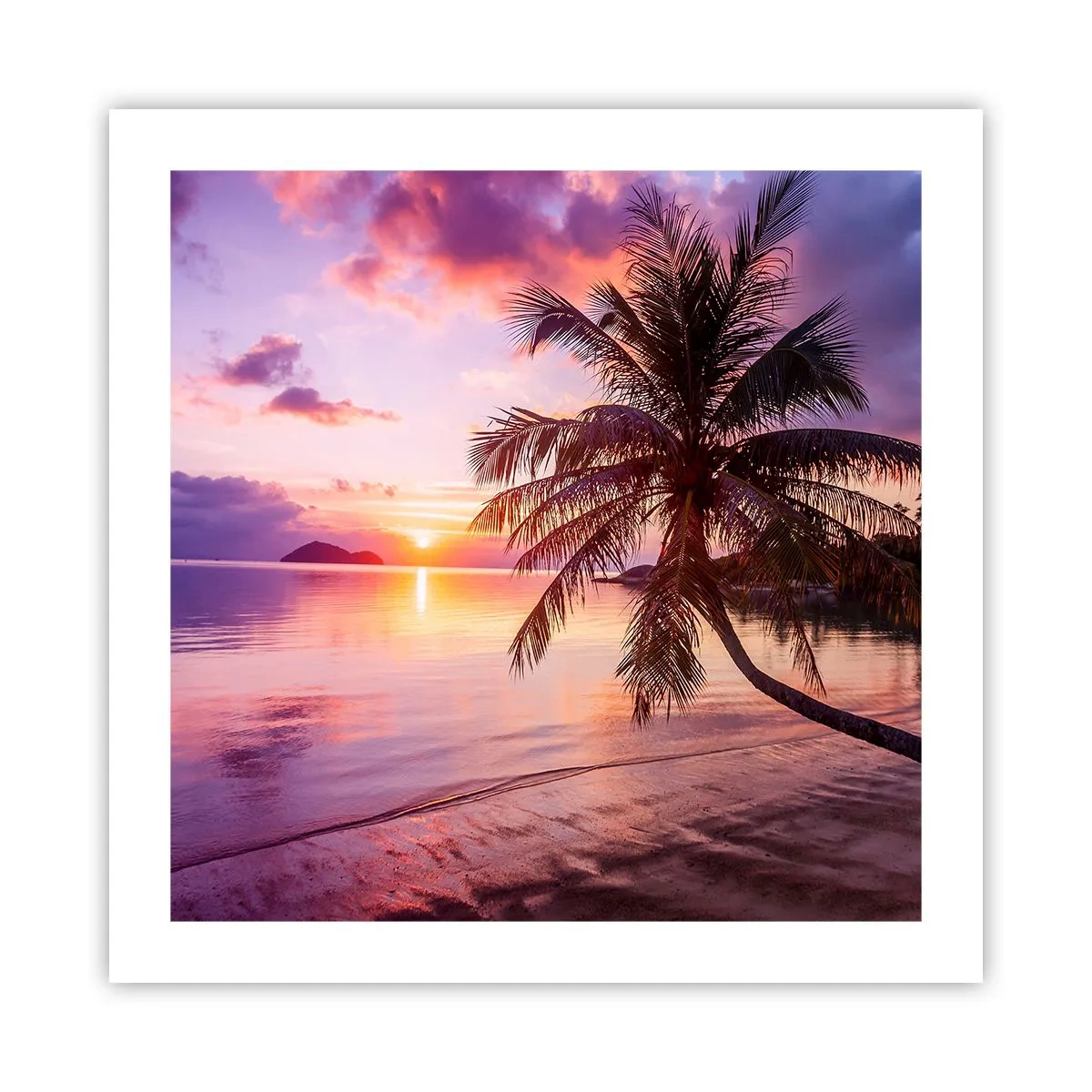 Plakat - Błogość aż po horyzont - 50x50 cm