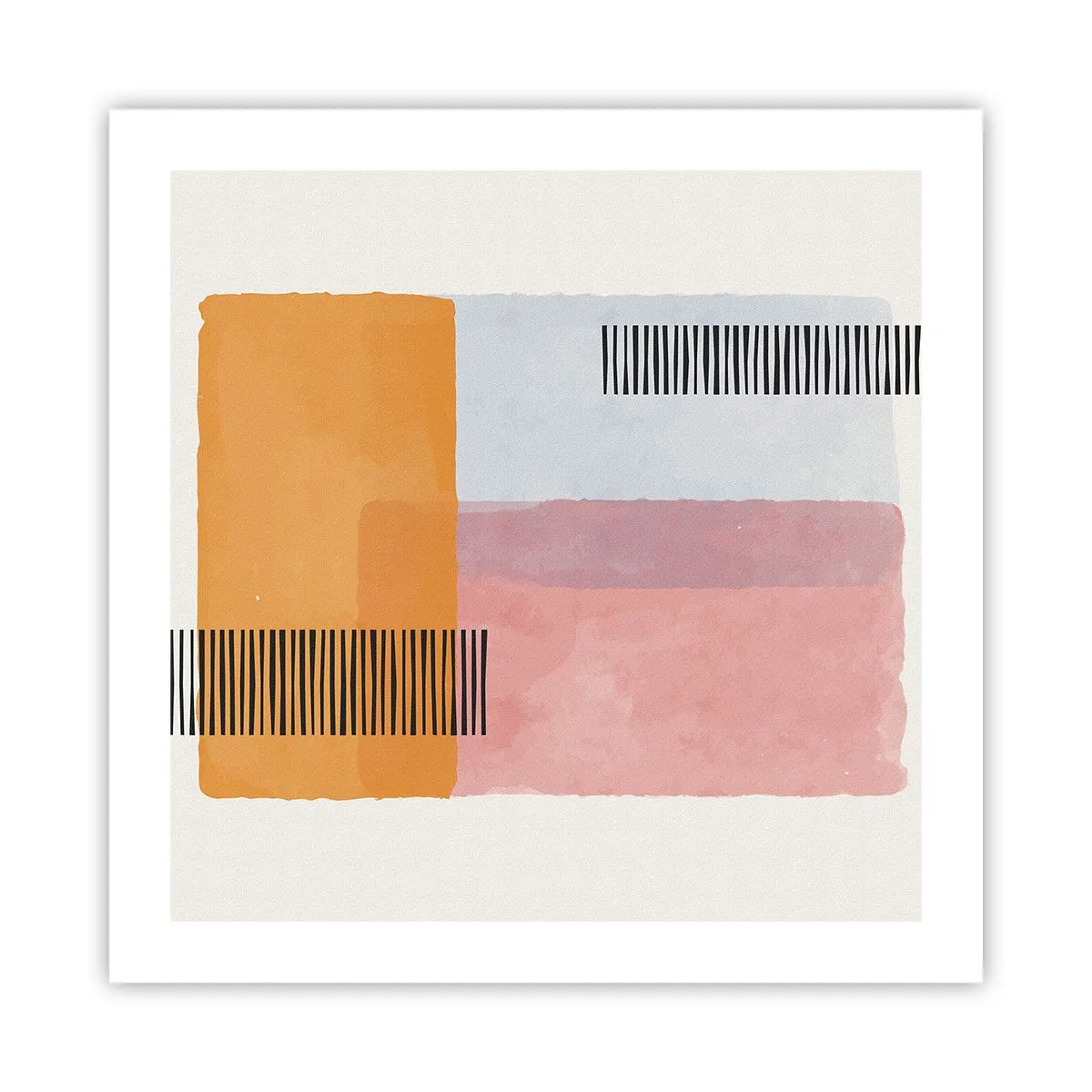 Plakat - Z kąta w kąt - 50x50 cm