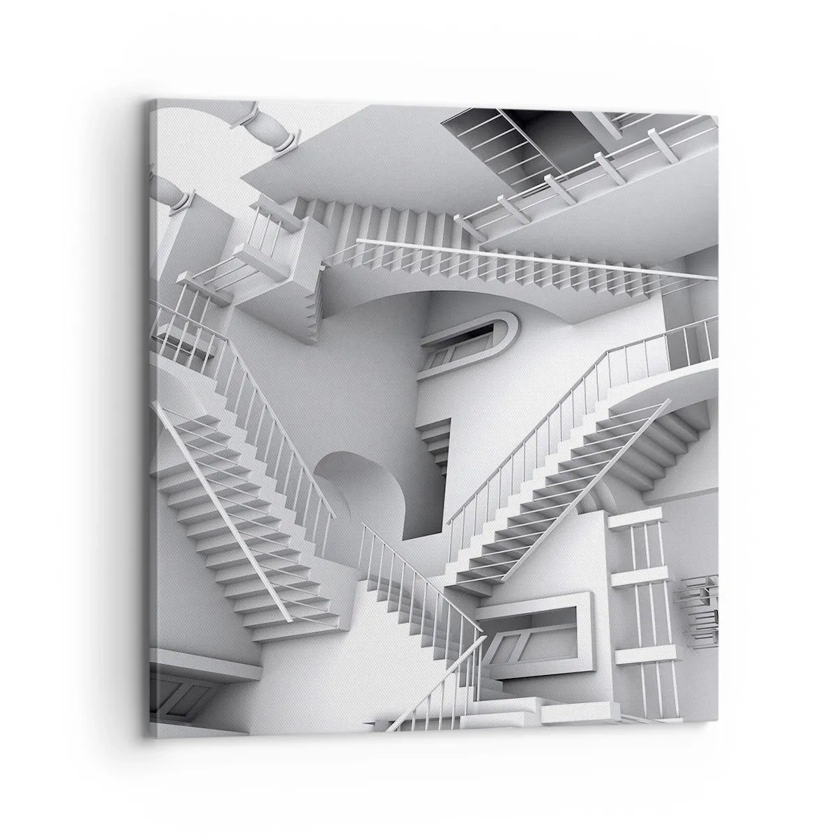 Obraz na płótnie - Paradoksy przestrzeni - 70x70 cm