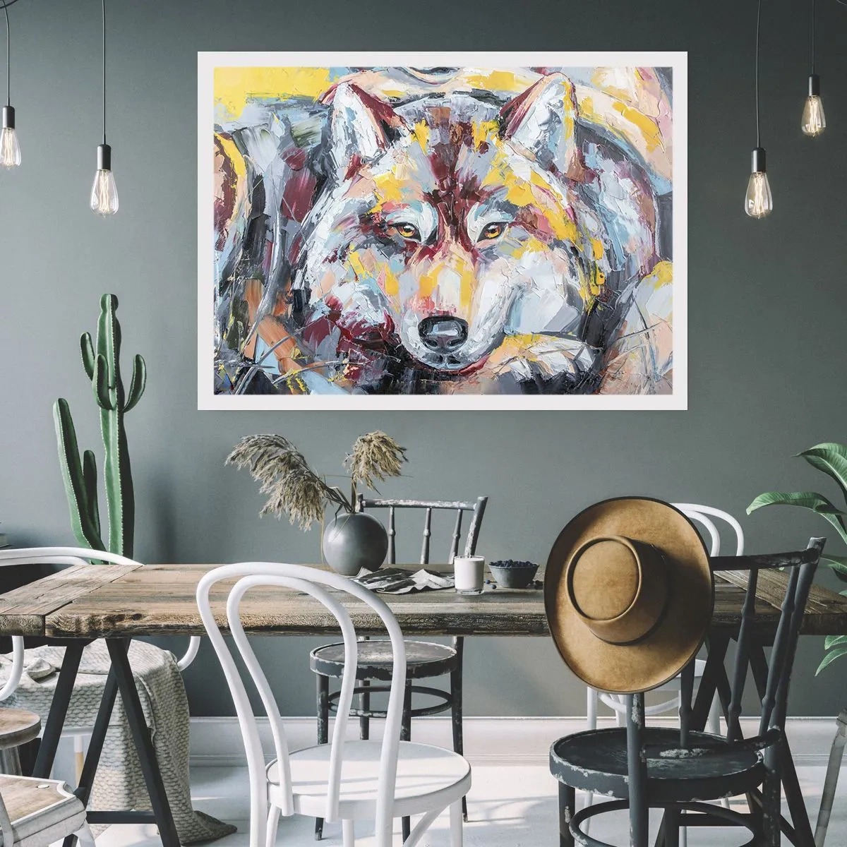 Plakat - Spokój wśród bliskich - 50x40 cm