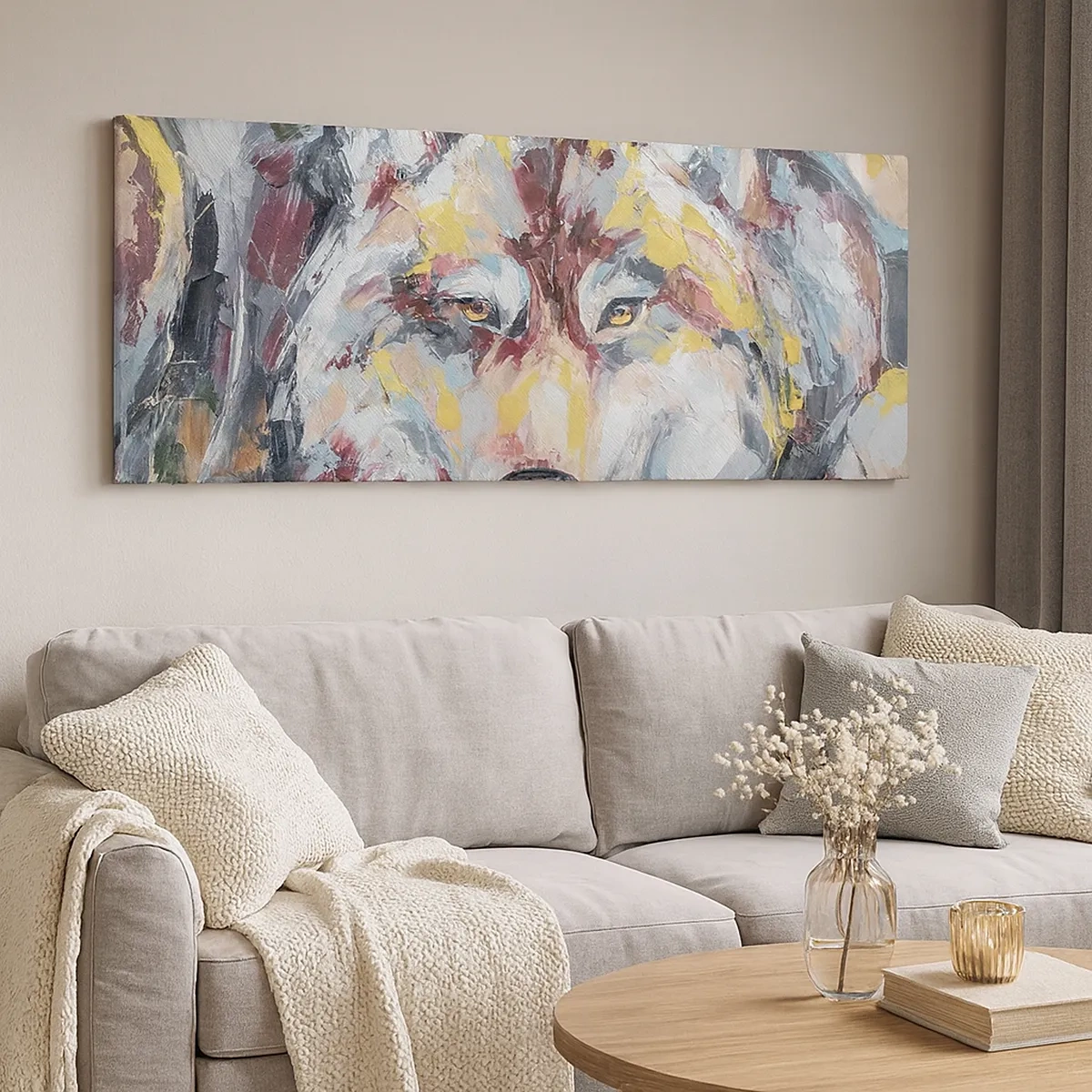 Obraz na płótnie - Spokój wśród bliskich - 30x30 cm