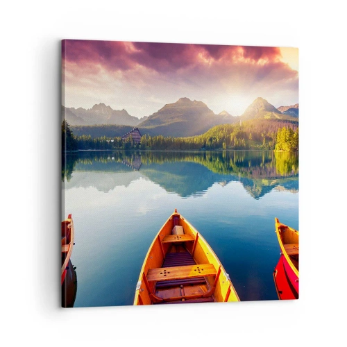 Obraz na płótnie - Nic przeciw naturze - 60x60 cm