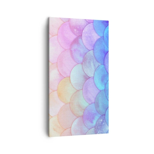 Obraz na płótnie - Perłowa łuska - 45x80 cm