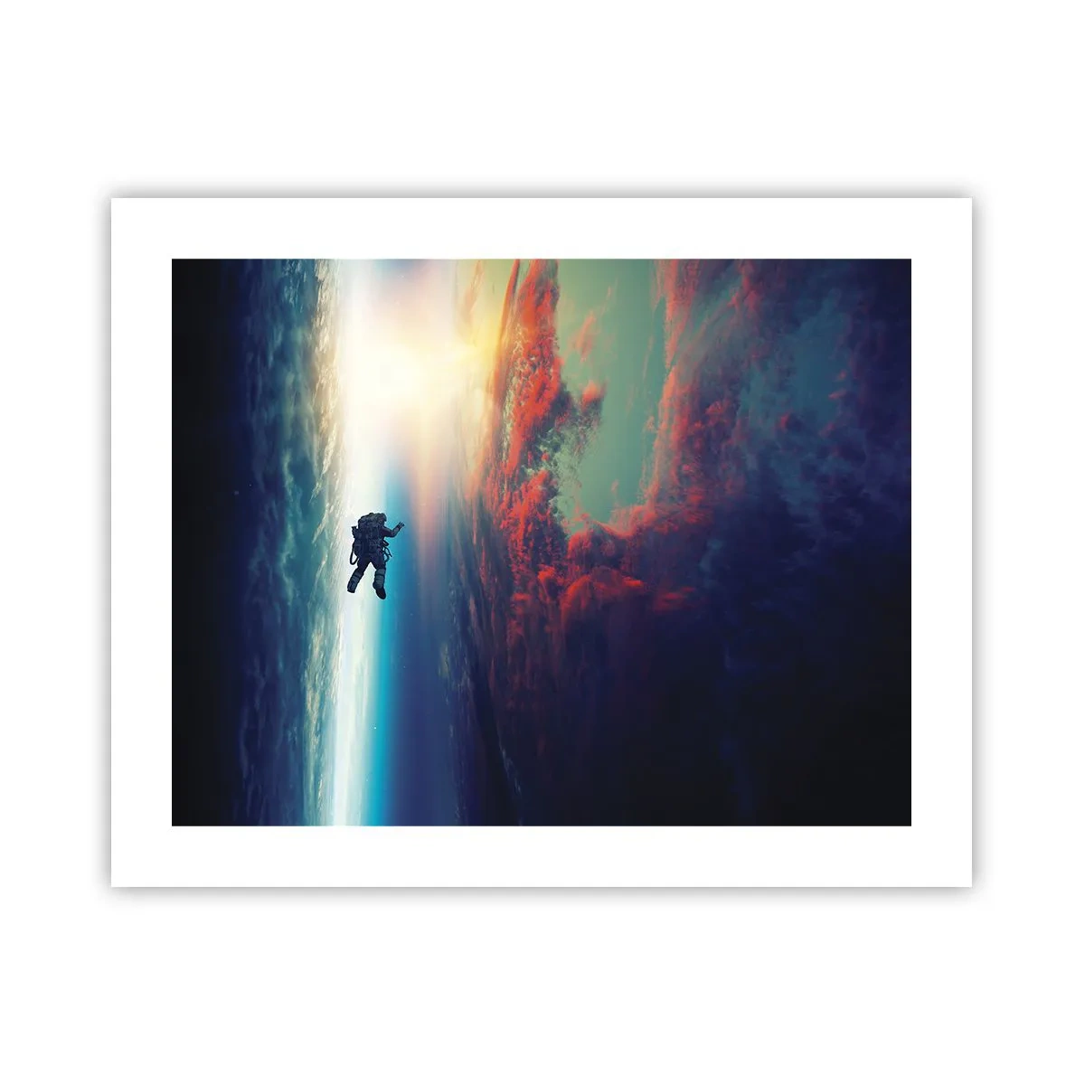 Plakat - Mierzyć się ze wszechświatem - 50x40 cm