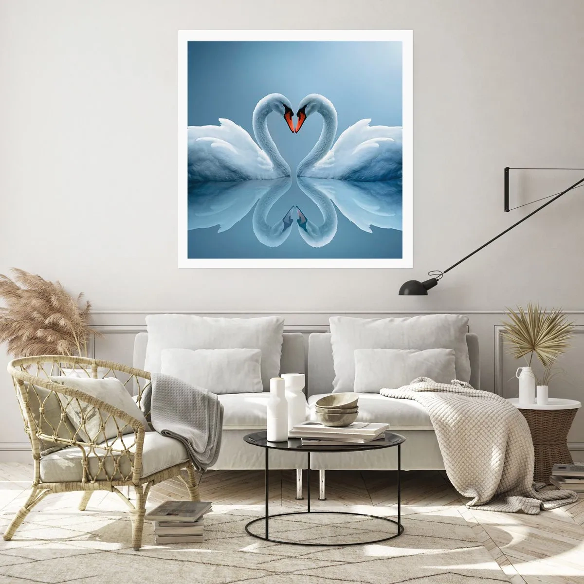 Plakat - Czas na miłość - 60x60 cm