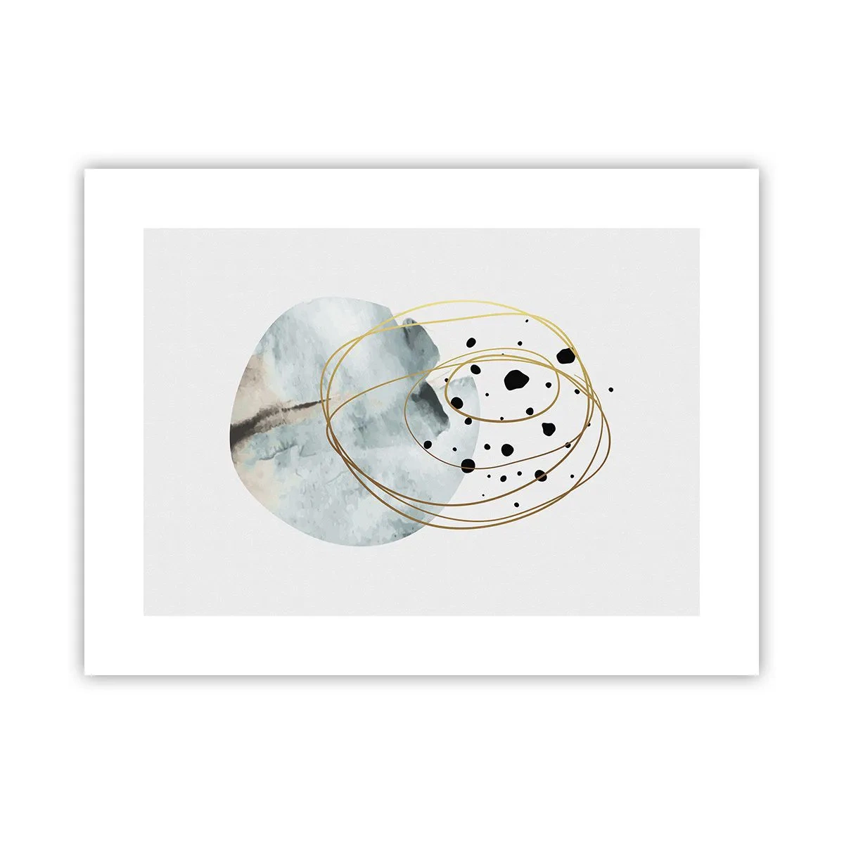 Plakat - W objęciach przestrzeni - 40x30 cm