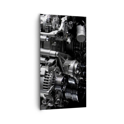 Obraz na płótnie - Stalowy, piękny, silny - 65x120 cm