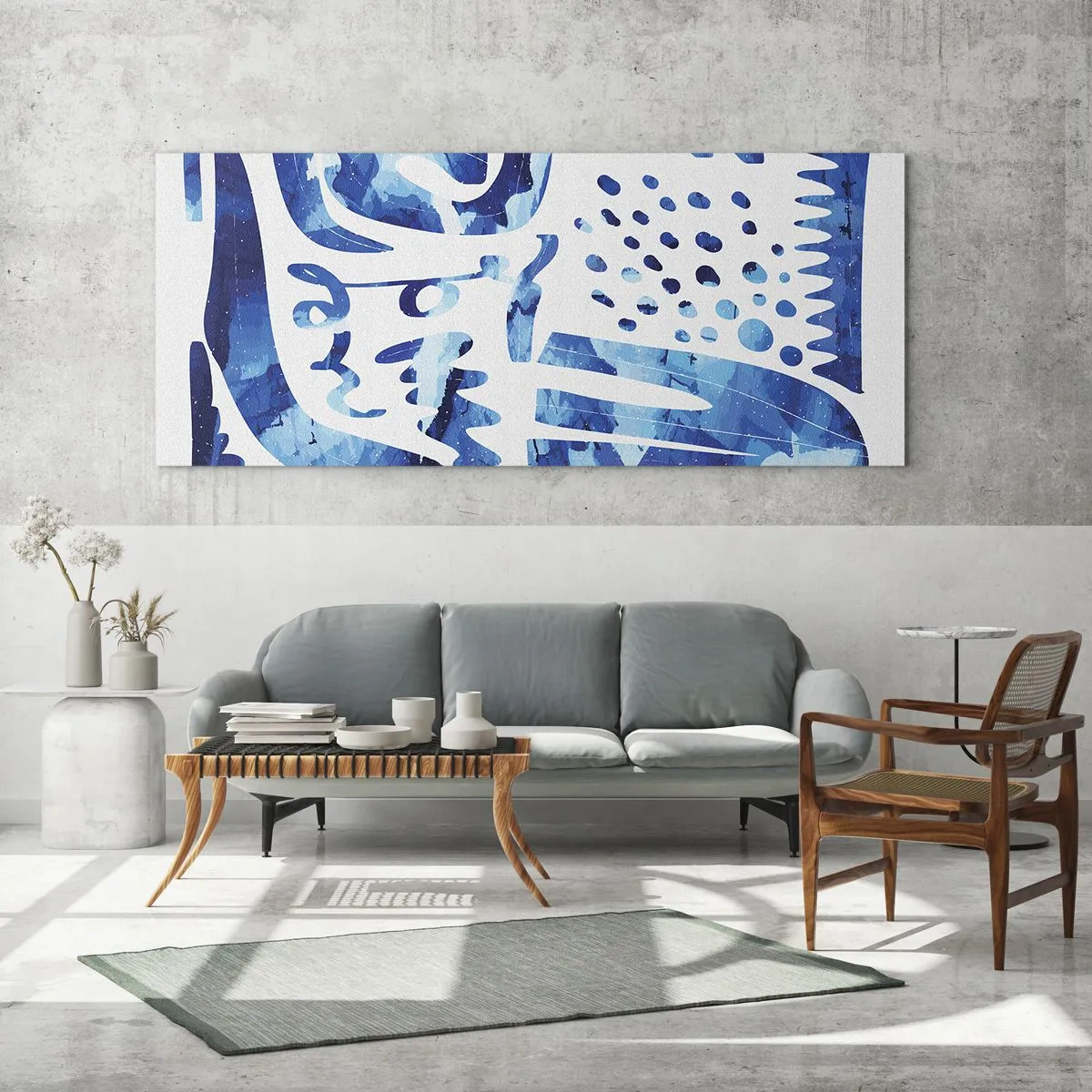 Obraz na szkle - Powrót do korzeni - 100x40 cm