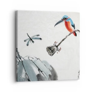 Obraz na płótnie - Życie łąki - 30x30 cm