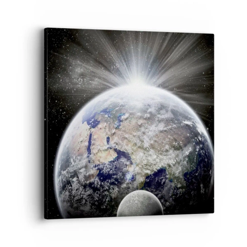 Obraz na płótnie - W pełnym blasku - 40x40 cm