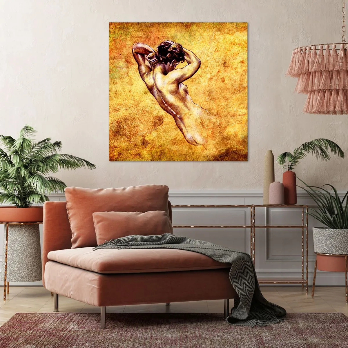 Obraz na płótnie - Odkryta, ale wciąż tajemnica - 60x60 cm