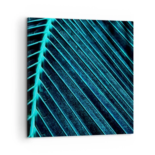 Obraz na płótnie - Faktura zieleni - 50x50 cm